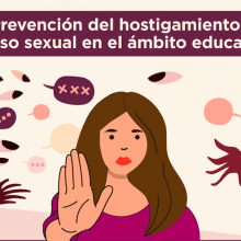 imagen del curso, dibujo de mujer con brazo extendido al frente