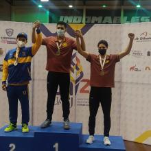 Premiación de los ganadores en la universiada nacional