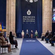 Ceremonia de entrega de los Premios Princesa de Asturias