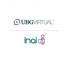 Logos UDGVirtual e INAI