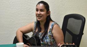 Valeria Guzmán, promotora cultural y maestra en terapia familiar