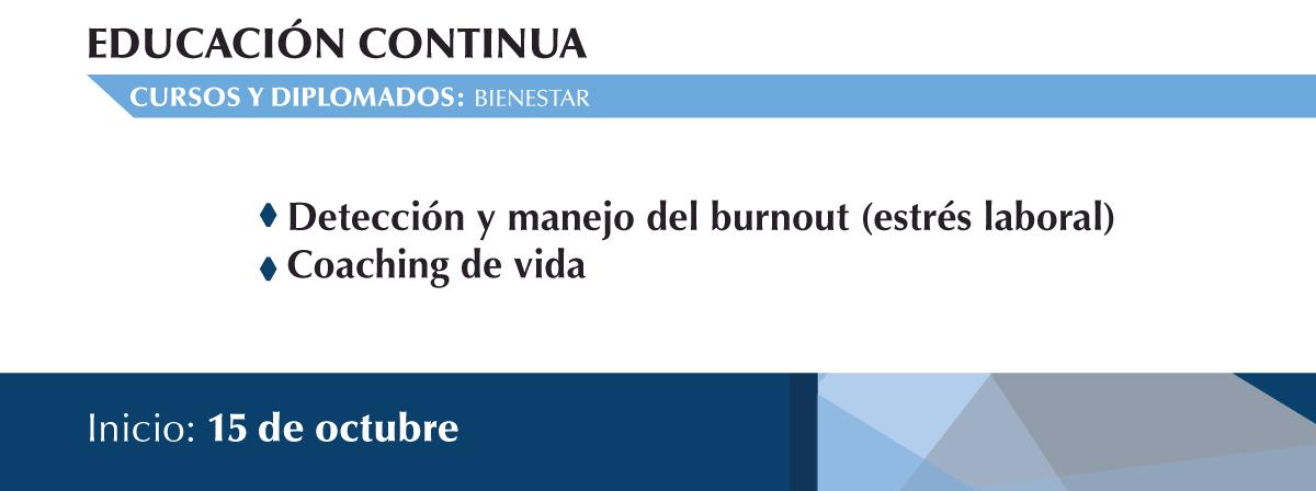 Inicio de cursos sobre bienestar, 15 de octubre