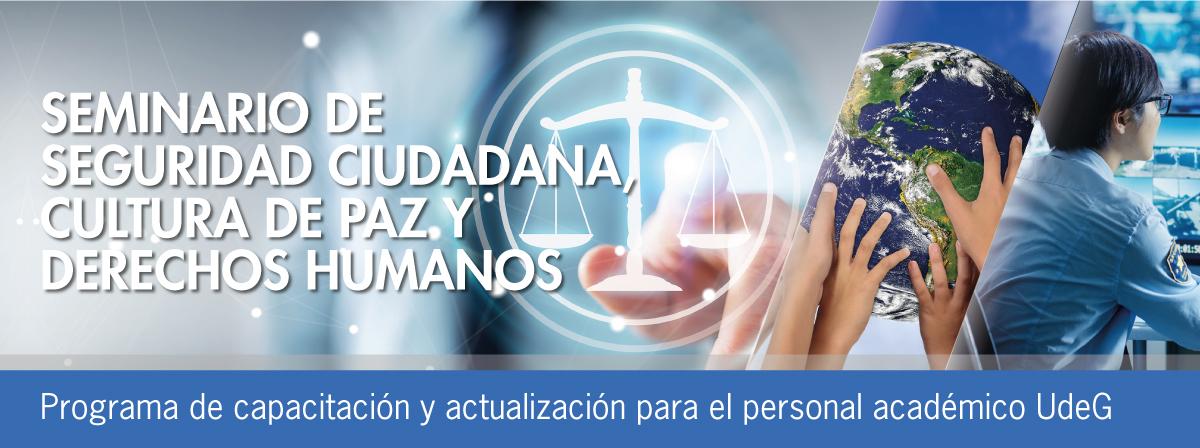 Seminario de Seguridad Ciudadana, Cultura de Paz y Derechos Humanos participa