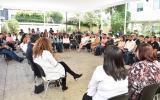 Comunidad UDGVirtual durante el diálogo universitario