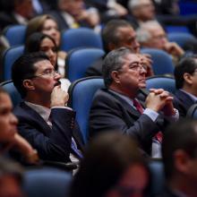 Asistentes al informe del Rector General