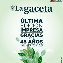 Portada última gaceta impresa