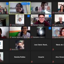 Participantes en línea del programa Cultura incluyente UDGVirtual