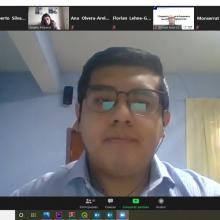 Jorge Jesús Pérez Reyes durante su ponencia