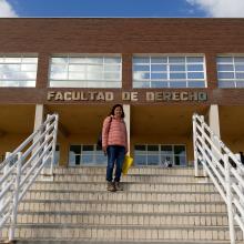 Anabel Adriana Anaya García, estudiante de la licenciatura en Seguridad Ciudadana