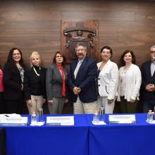 Directivos UDGVirtual y Comité para la Evaluación