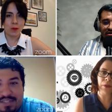 Participantes durante la sesión