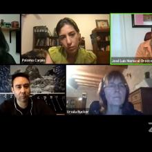 Asistentes al coloquio