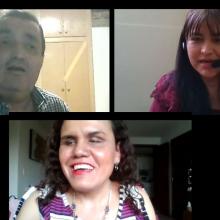 Participantes durante la sesión