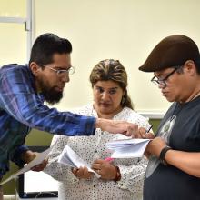Participantes durante Rally Literario