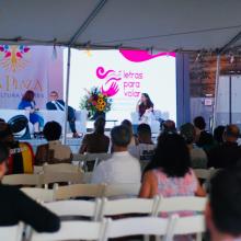 Escenario durante el evento