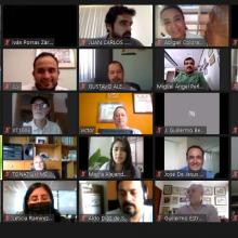 participantes en la sesión de bienvenida de la maestría en Valuación