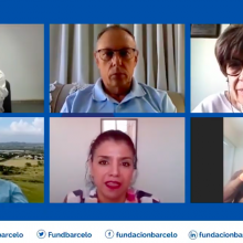 Expertos durante el seminario