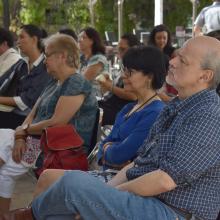 Asistentes al coloquio