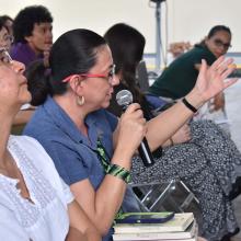 Participación del público asistente