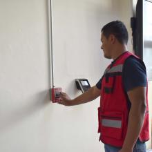 A las 10:00 horas de este jueves se activaron las alarmas