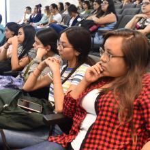 Asistentes a la conferencia