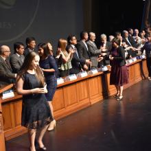 Autoridades reconocieron el esfuerzo de los estudiantes sobresalientes