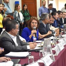 Participación de la Rectora María Esther Avelar Álvarez