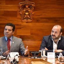 Rector de la Universidad Autónoma Benito Juárez de Oaxaca, doctor Eduardo Carlos Bautista