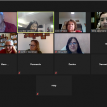 Participantes durante la sesión