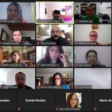 Participantes durante la sesión