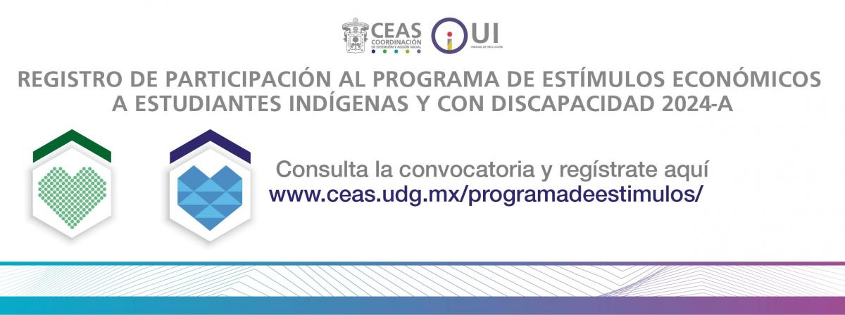 Programa de estímulos económicos a estudiantes indígenas y con discapacidad 2024A 